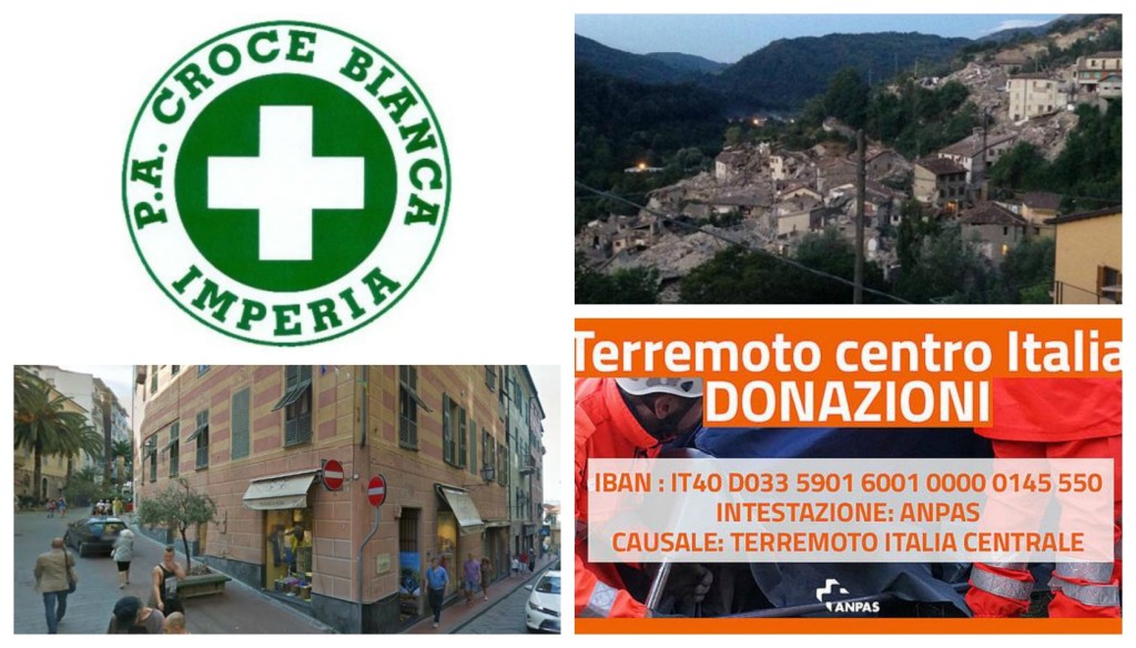 collage_croce bianca_donazione_terremoto