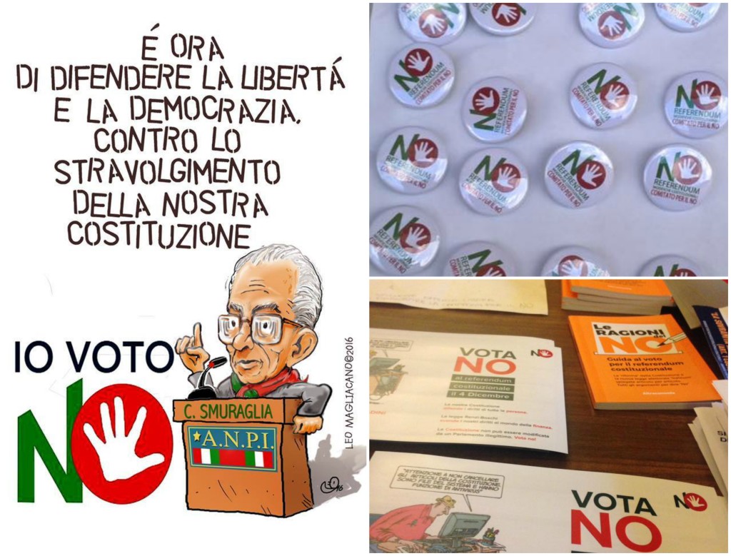 Vignetta di Leo Magliacane - Vignettisti per il NO