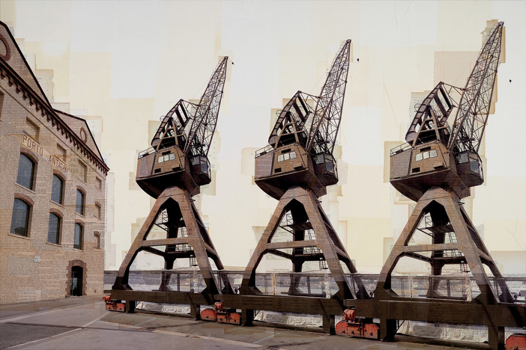 nicolo-quirico-genova-i-tre-fratelli-stampa-fotografica-su-collage-di-pagine-di-libri-depoca-cm-100-x-150-2015