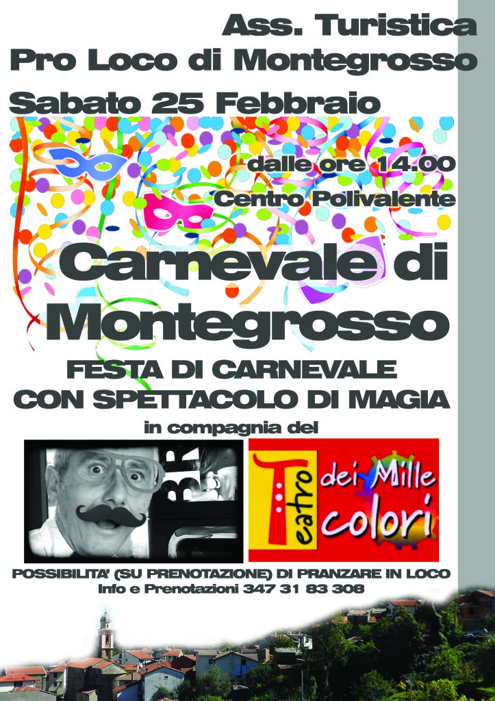 02.25 FEBBRAIO - Carnevale di Montegrosso