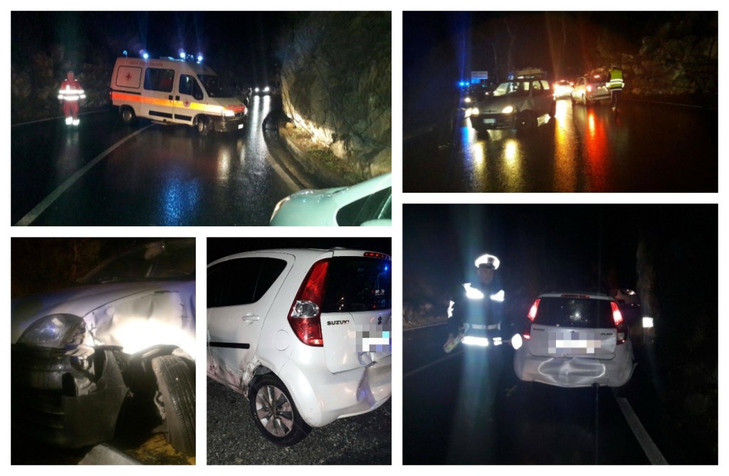incidente stradale capo berta