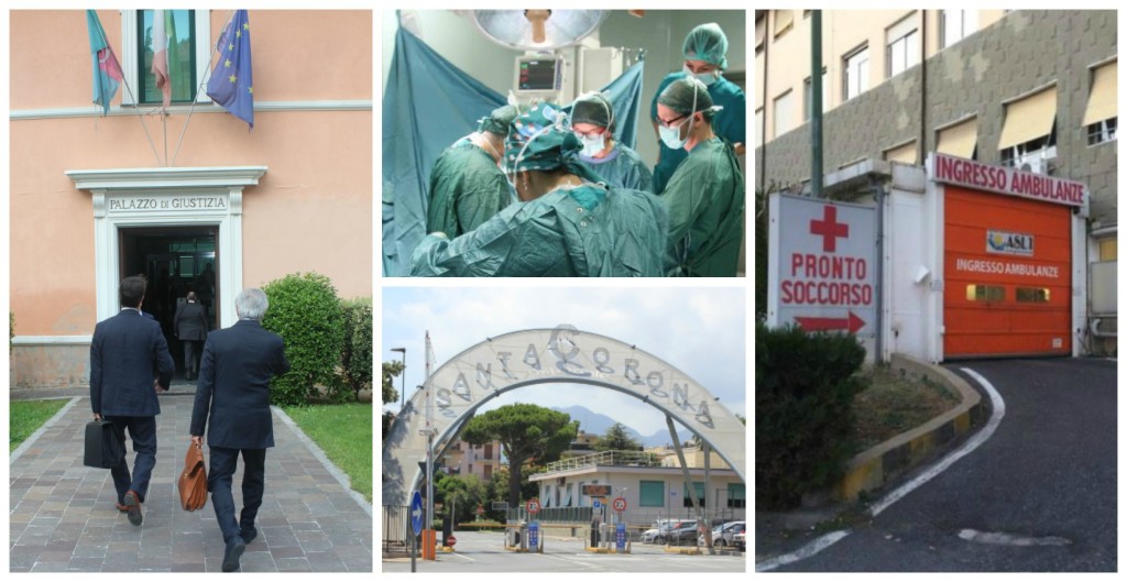 gamba amputazione imperia processo