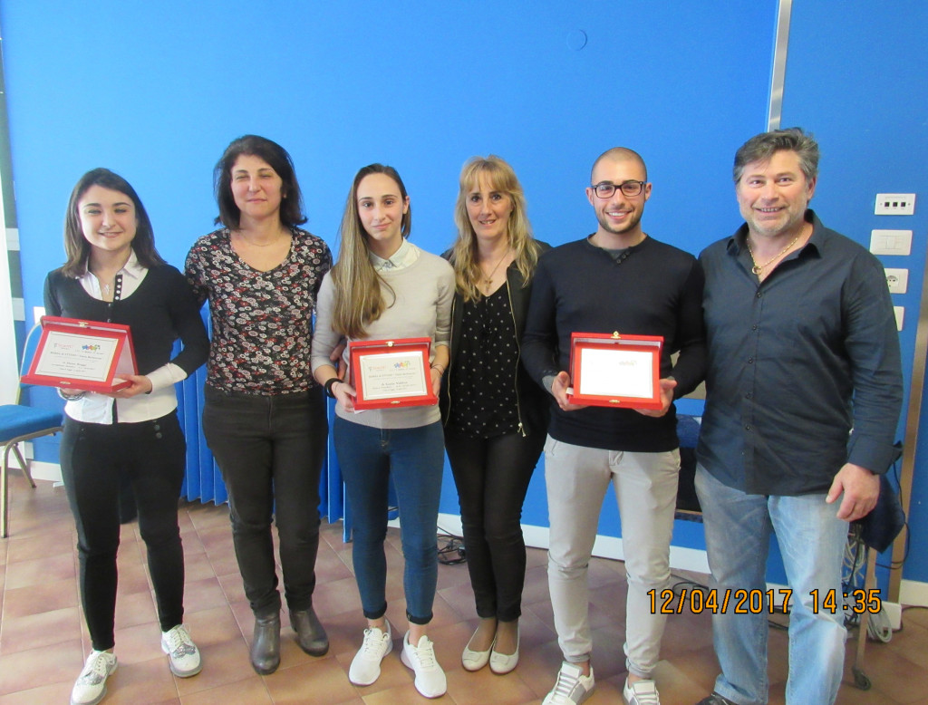 I premiati con i famigliari