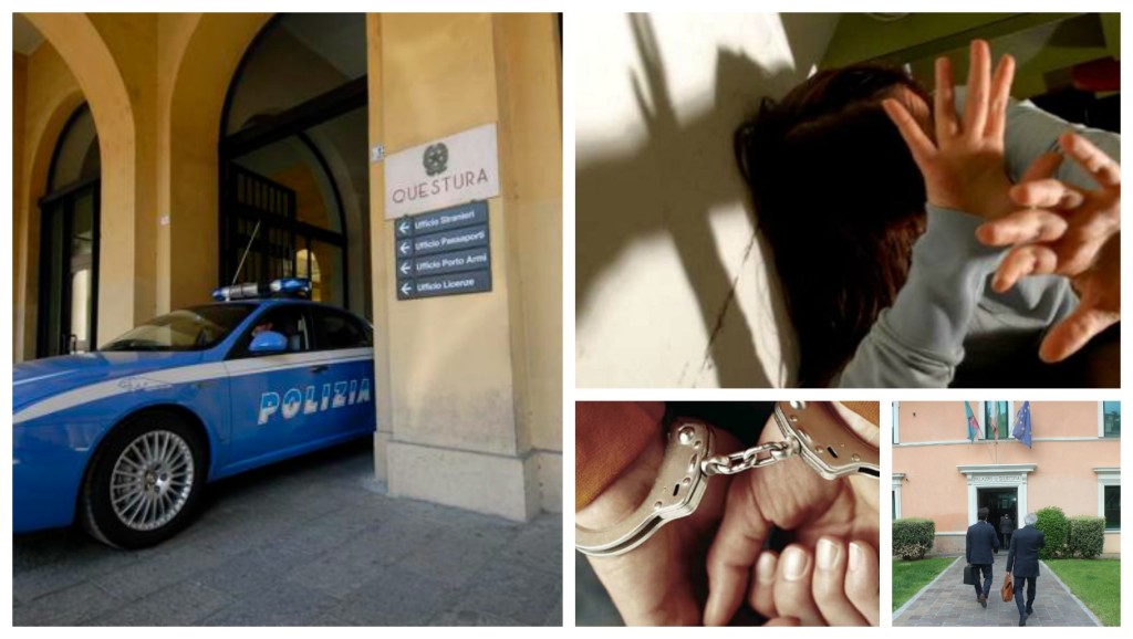 violenza donne arresto