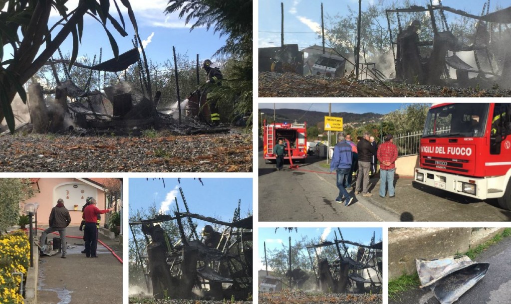 incendio capanna