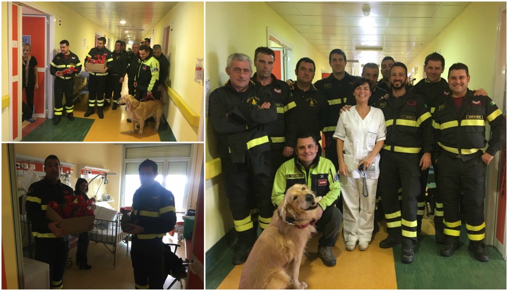 vigili del fuoco pediatria