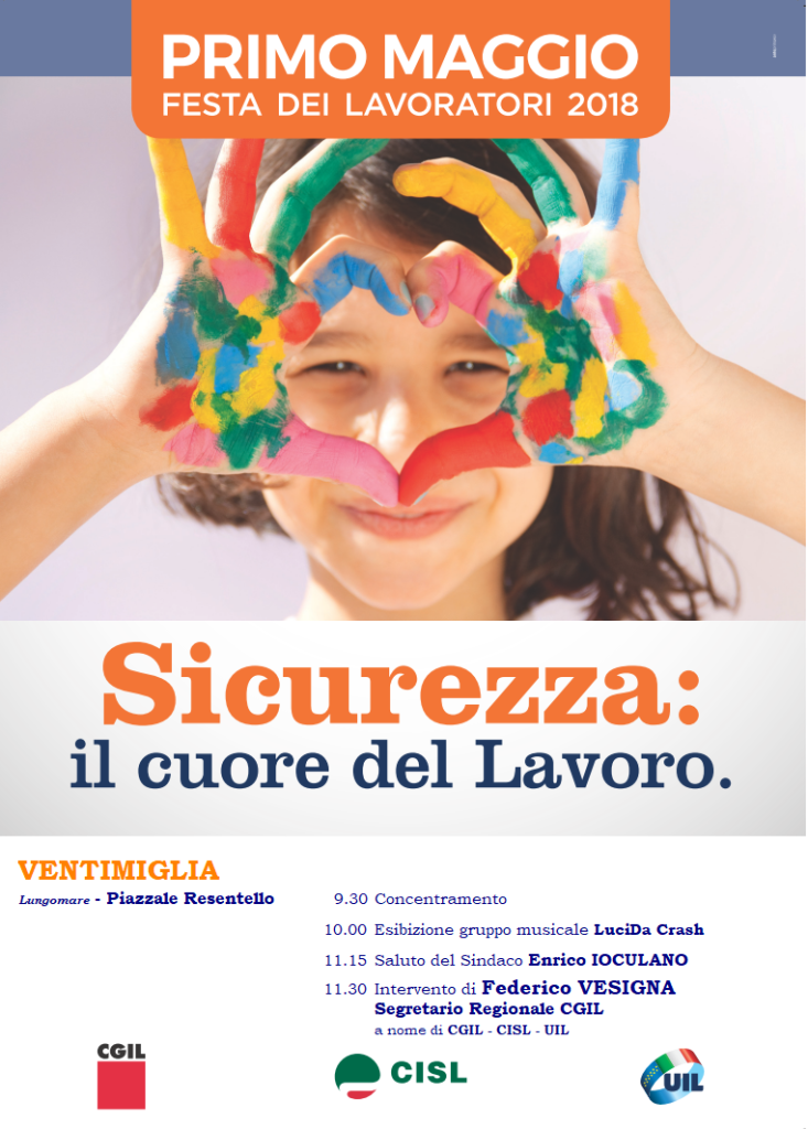 Manifesto 1° Maggio 2018 Ventimiglia Bozza