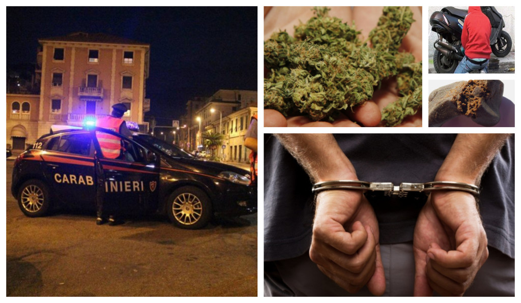 carabinieri-arrest-marijuana-furto-scooter-droga