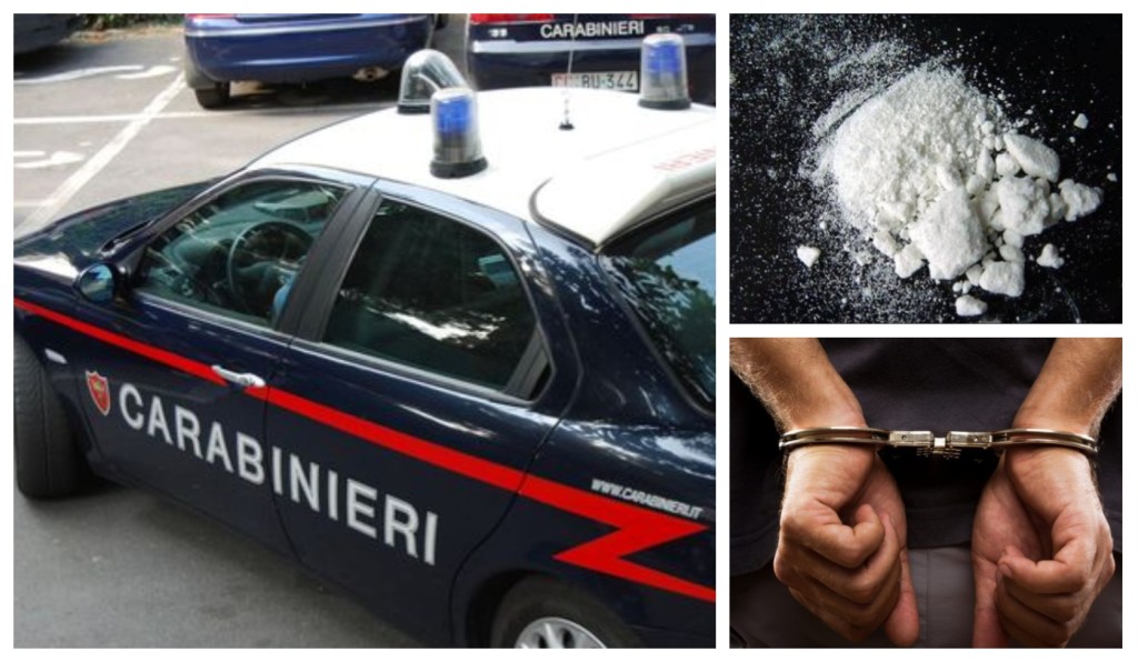 carabinieri-arresto-trolley-cocaina-hashish-droga-ricercato