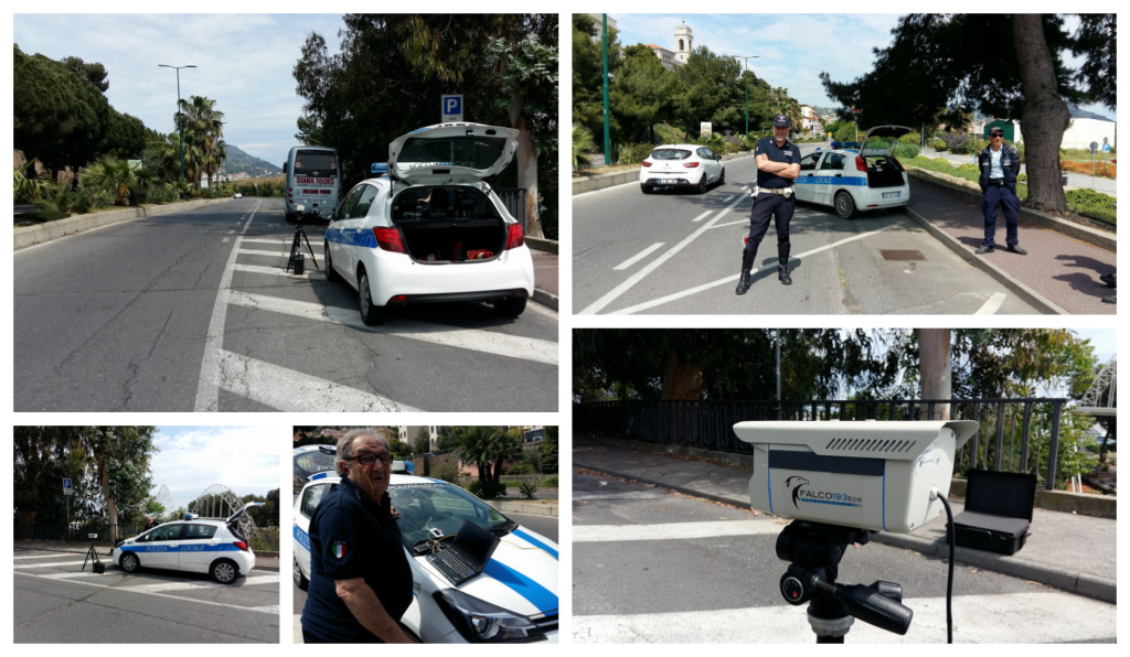imperia-polizia-municipale-lungomare-vespucci-falco193-telelaser-multe