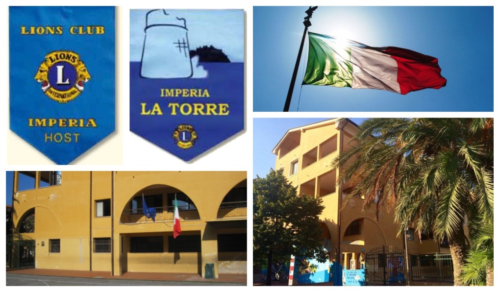 lions-donazione-bandiera-scuola-largoghiglia-oneglia-bandiera-italiana