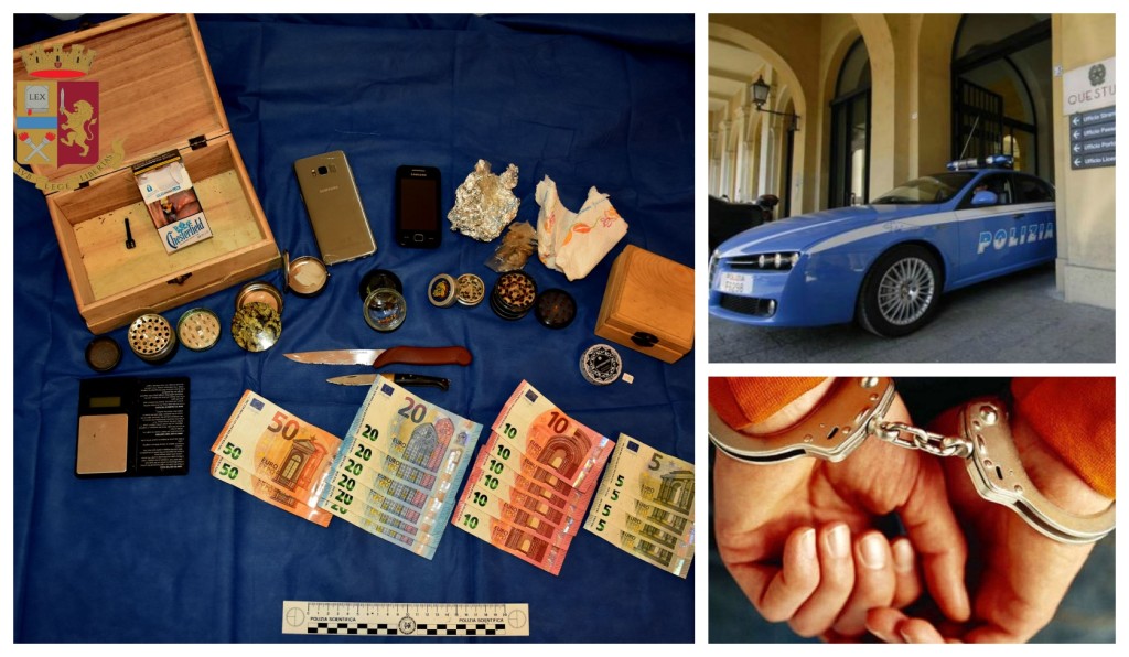 polizia-arresto-ventimiglia-minorenne-spaccio-droga-hashish