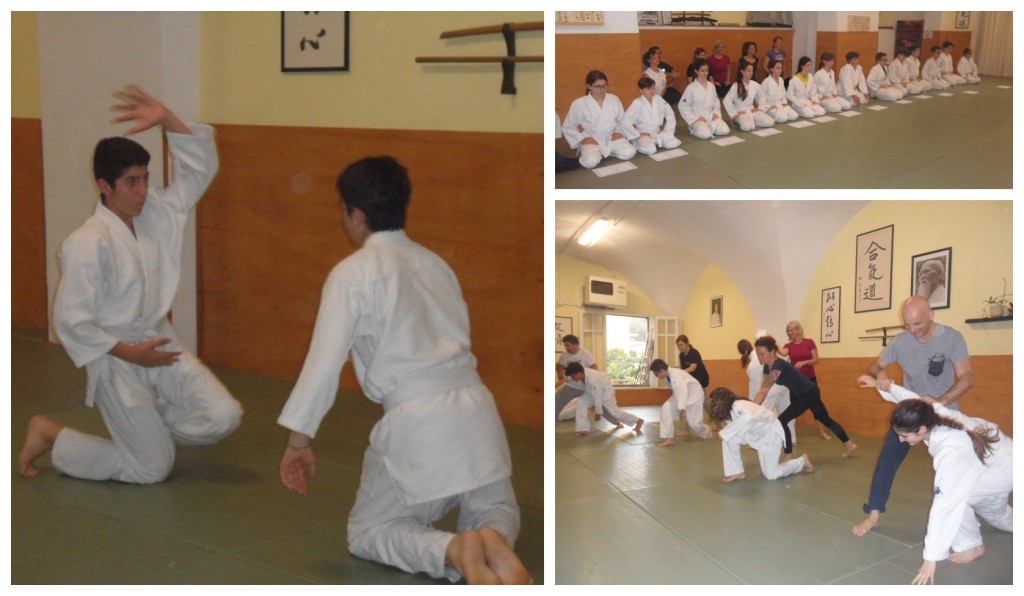 aikido aikikai imperia dojo via mazzini corso ragazzi esame