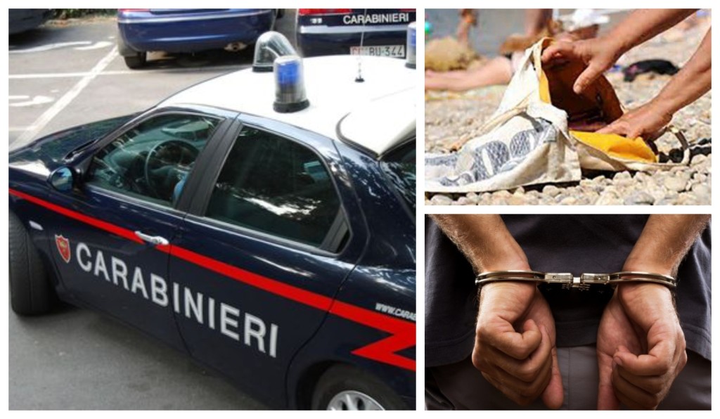 carabinieri arresto furto migrante