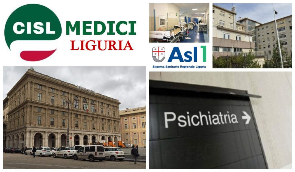 cisl medici liguria regione psichiatria ospedale