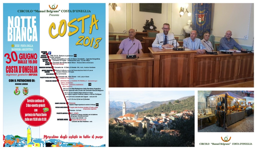 costa d'oneglia notte bainca 30 giugno