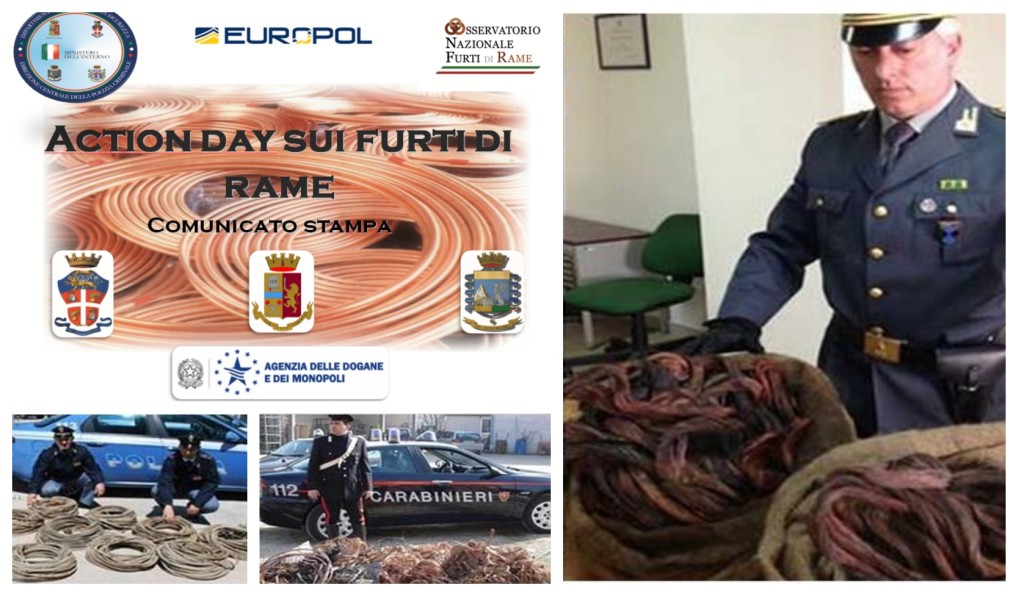 furti di rame action day europa
