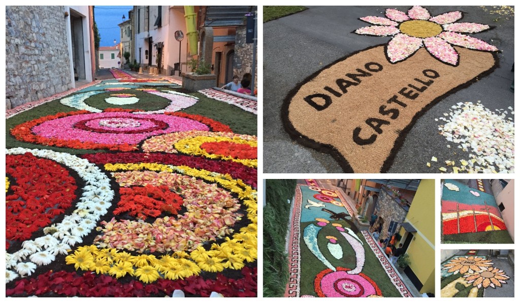 infiorata diano castello 2018