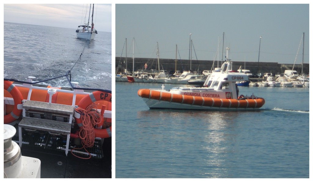 barca a vela soccorso guardia costiera