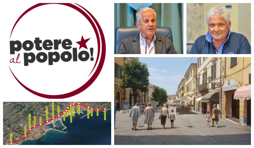 potere al popolo ciclabile imperia