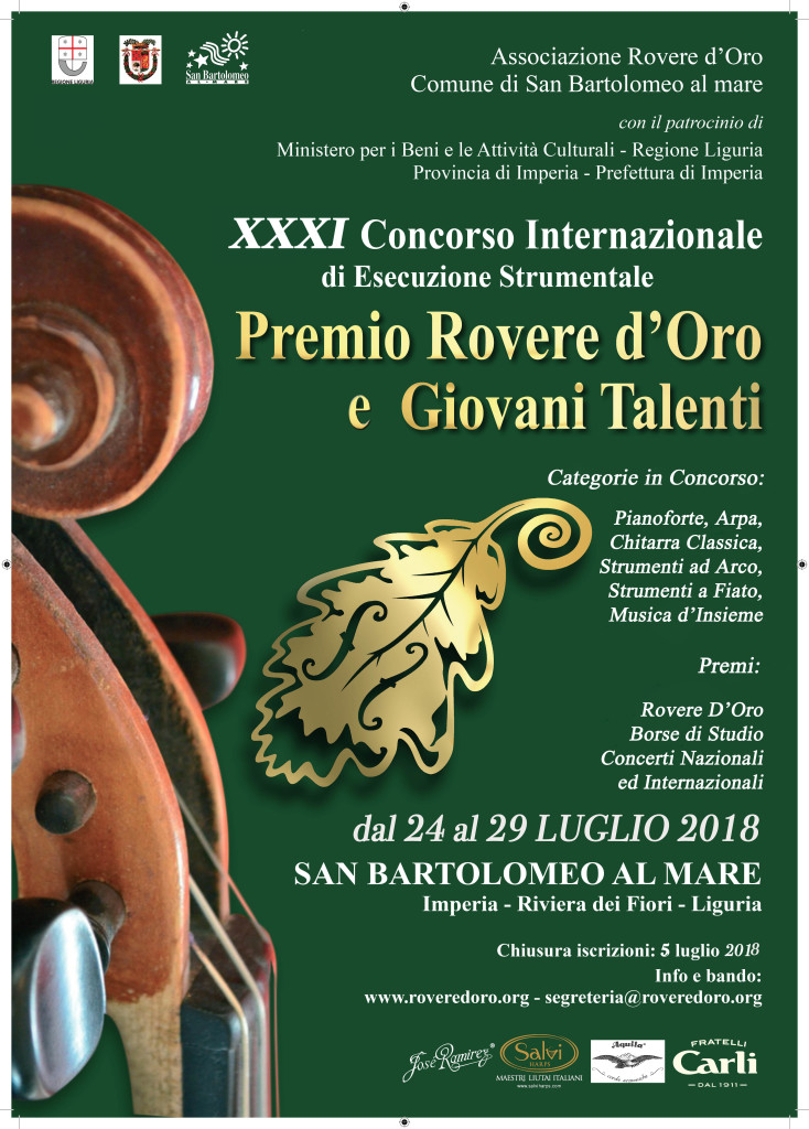 rovere d'oro 2018