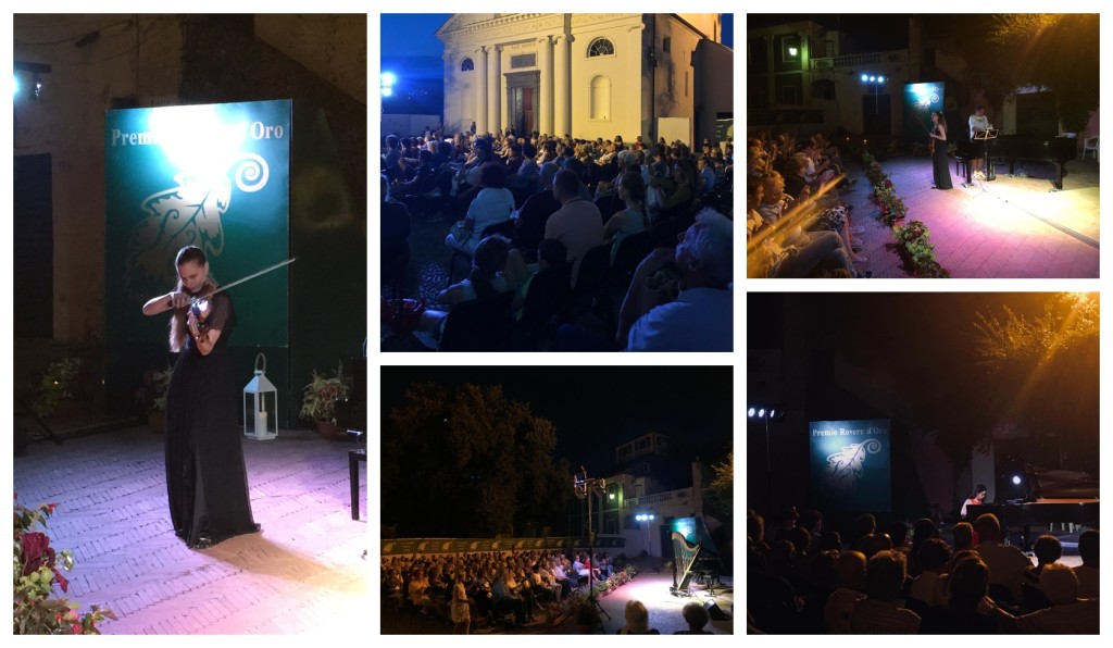 rovere d'oro vince violinista milano