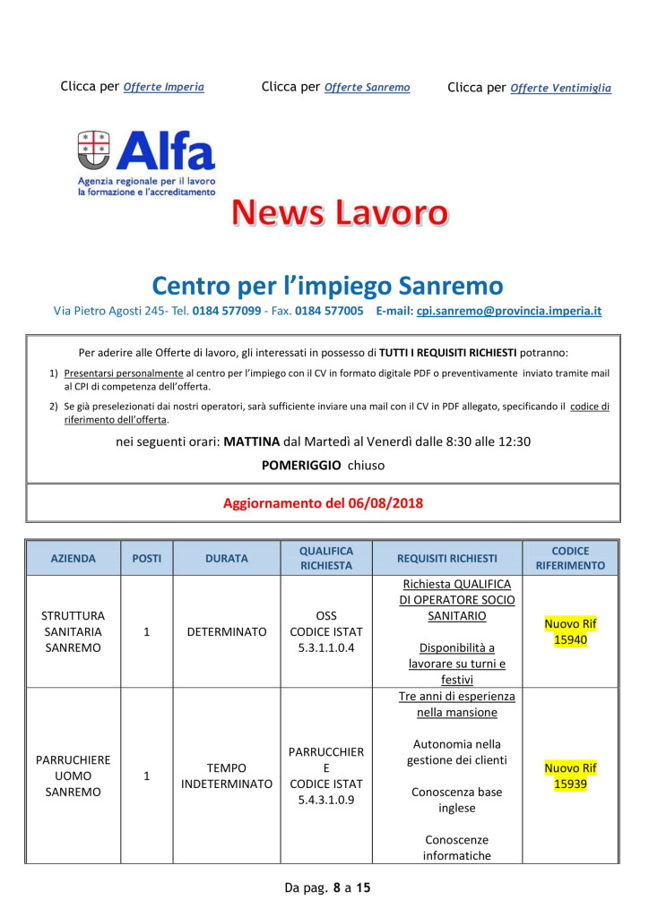 Lavoro Sanremo 7 agosto 2018 (1)