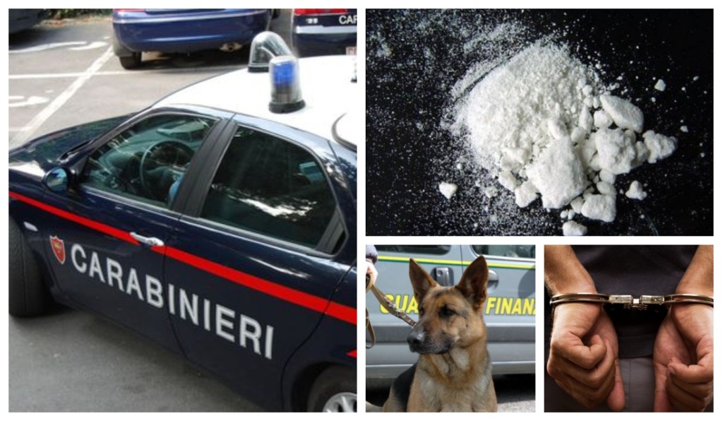 carabinieri arresto cocaina auto