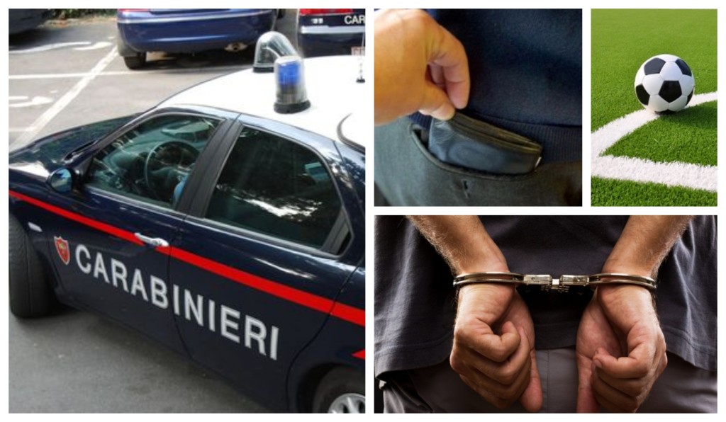 carabinieri arresto furto portafoglio