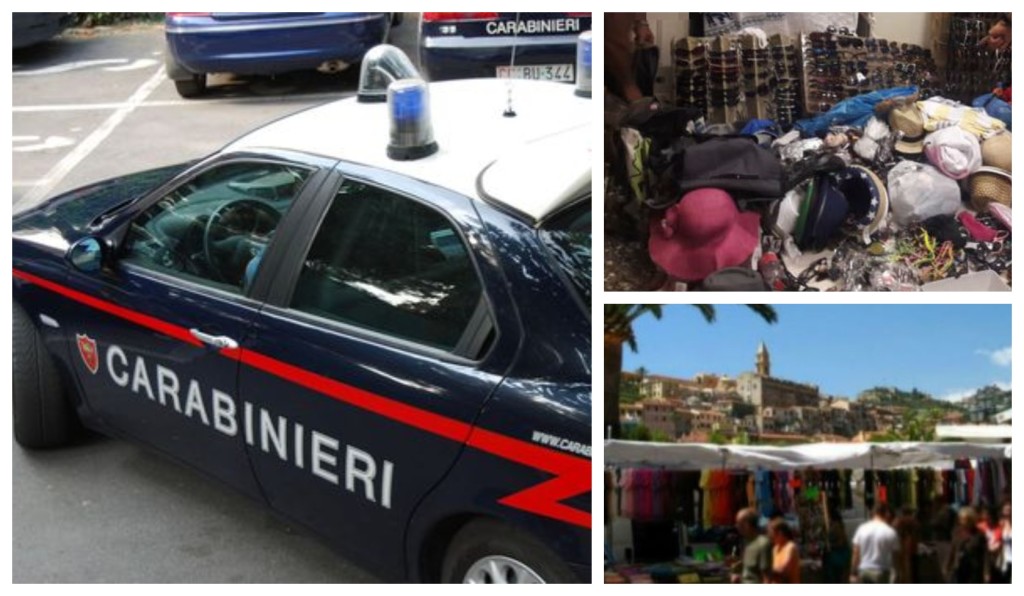 carabinieri ventimiglia sequestro mercato