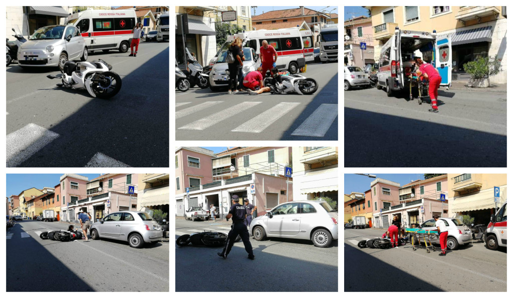 incidente auto scooter castelvecchio 28 agosto