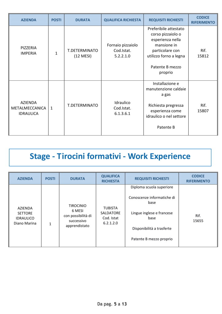 offerte di lavoro imperia 27 agosto (5)