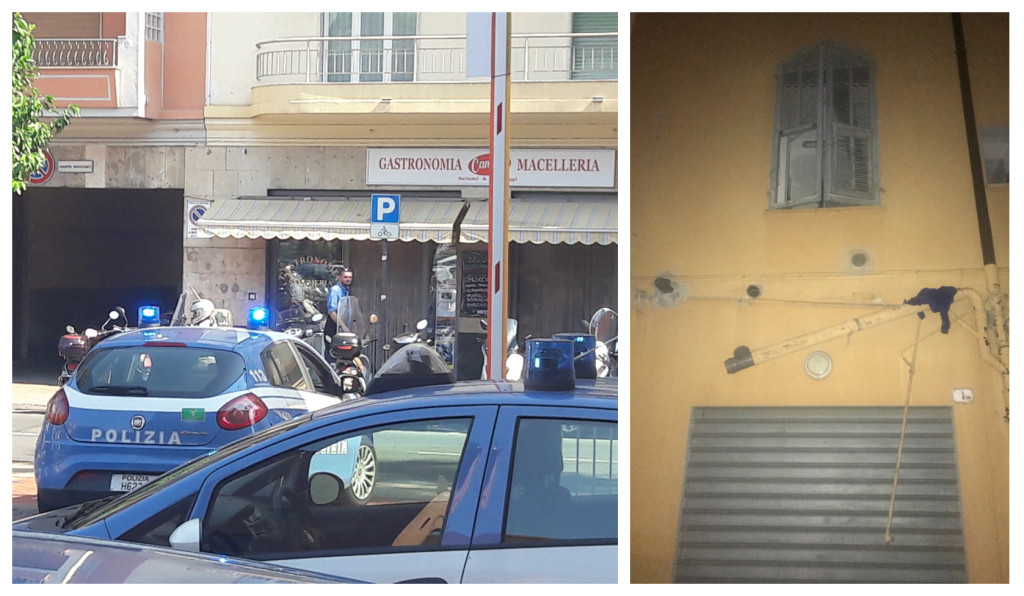 polizia frontiera furto notte 22 agosto 2018