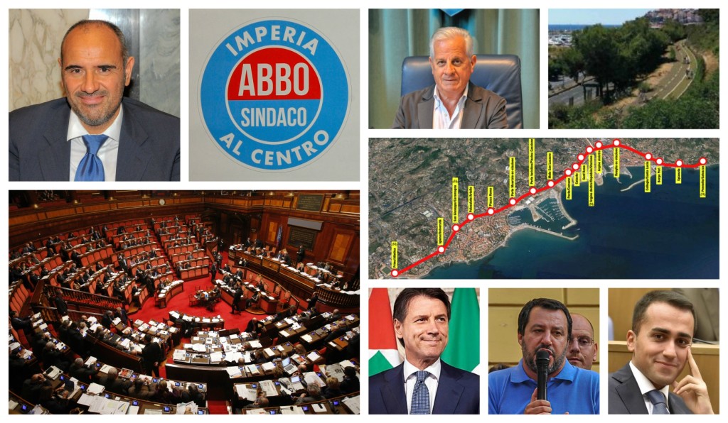 scajola abbo imperia al centro pista ciclabile governo fondi