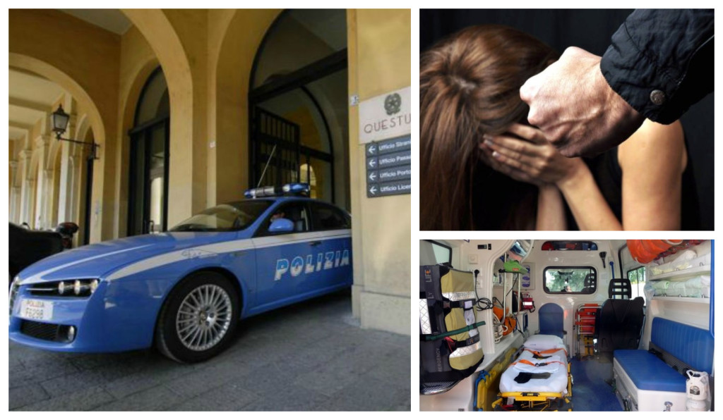 violenza fidanzata polizia sanremo