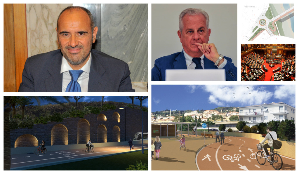 abbo green line scajola imperia pista ciclabile