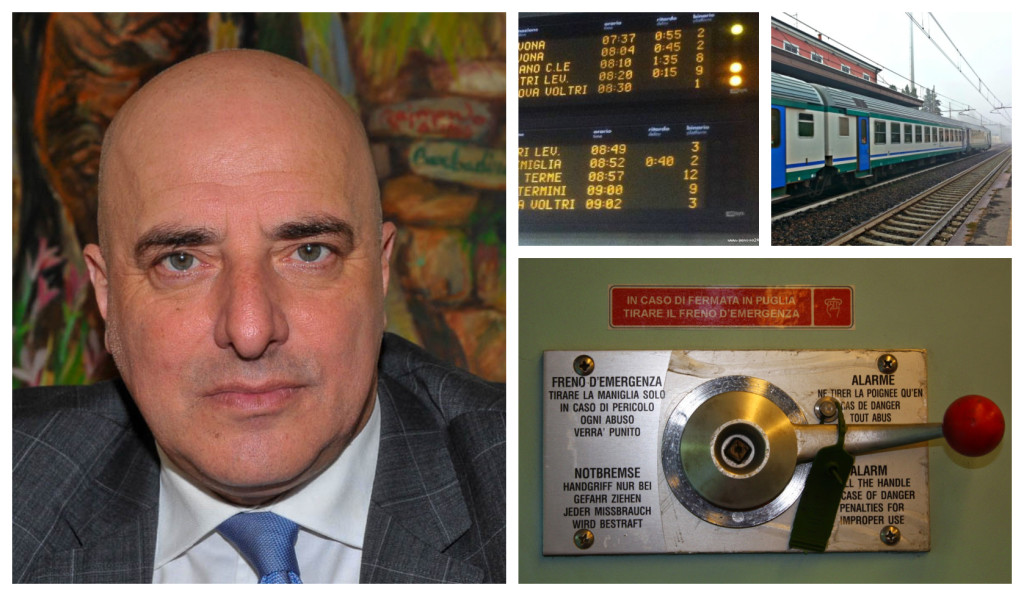 berrino treno emergenza freno ritardi