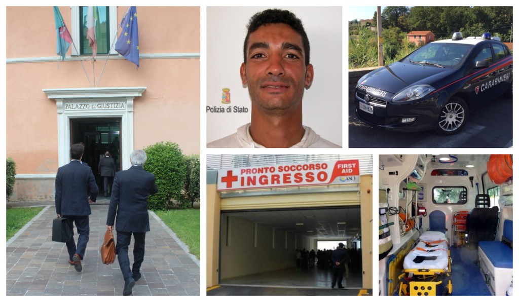 carabinieri morto tribunale ps sanremo