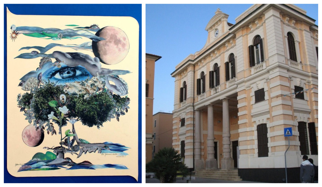 la forma delle nuvole biblioteca imperia