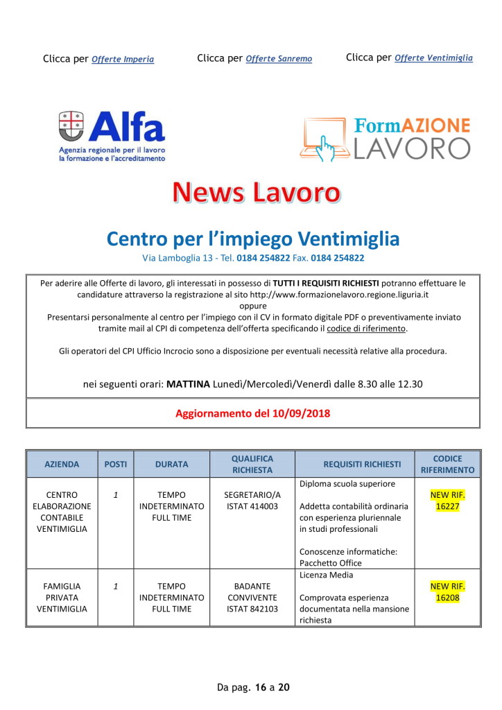 offerte lavoro sanremo 10 settembre 2018.jpg (1)