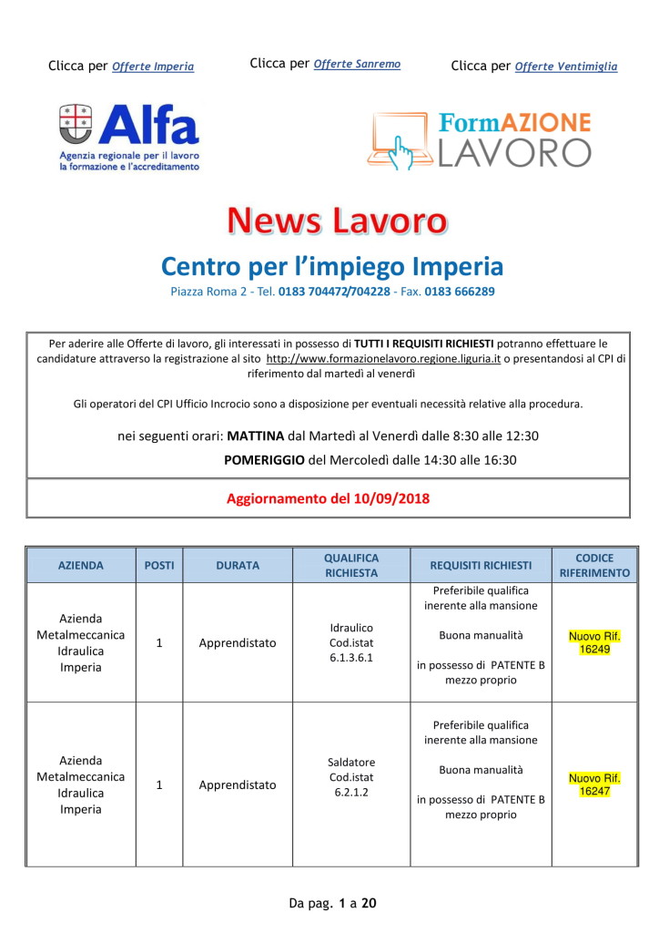 offerte lavoro ventimiglia 10 settembre 2018.jpg (1)
