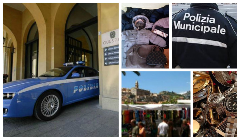 polizia controlli mercato ventimiglia articoli denuncia