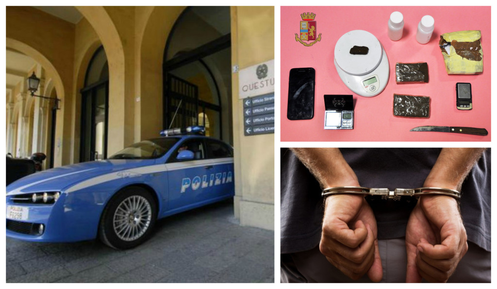 questura polizia arresto hashish ventimiglia