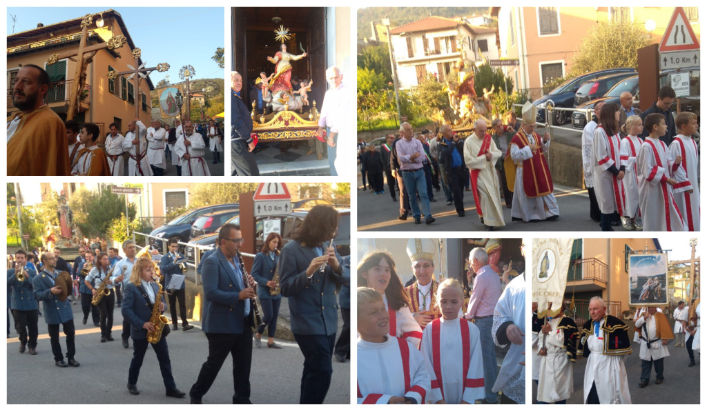 acquila d'arroscia processioen borgo