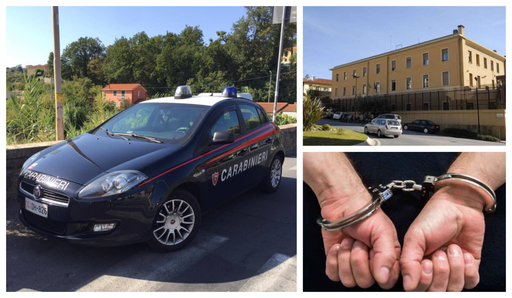 carabinieri arresto rapinatore sanremo premiazione