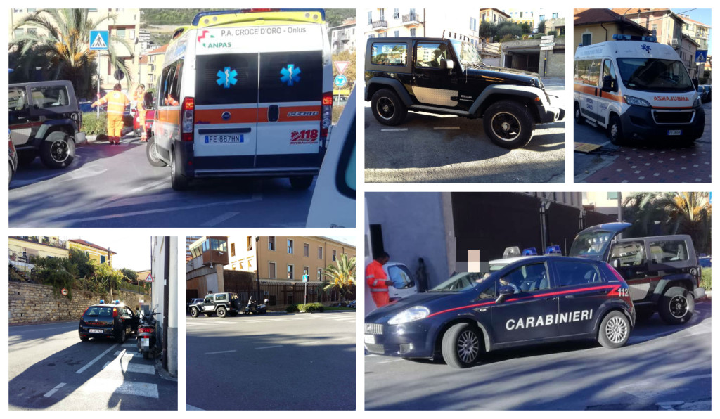 incidente abbagliato dal sole 2 ottobre