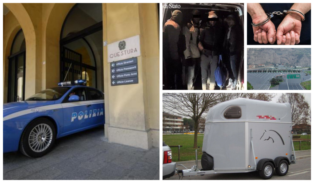 polizia arresto passeur cavalli