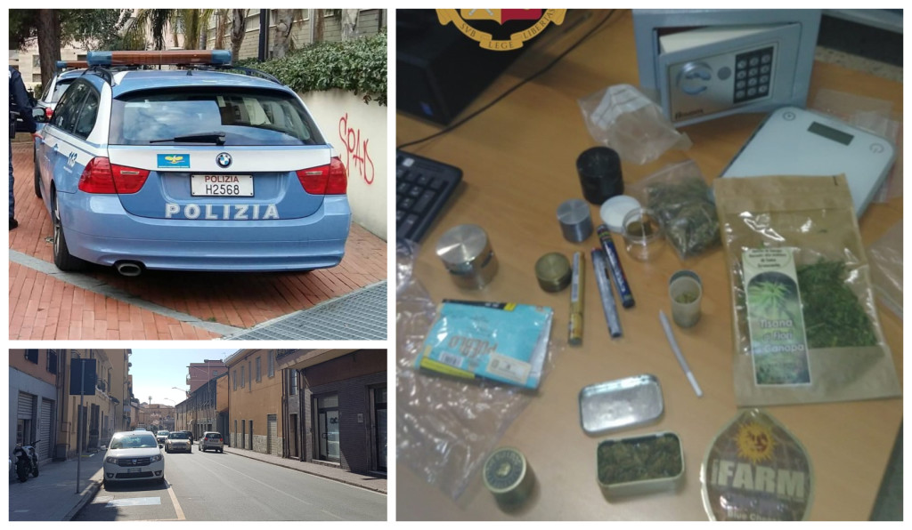 polizia denuncia marijuana via nazionale