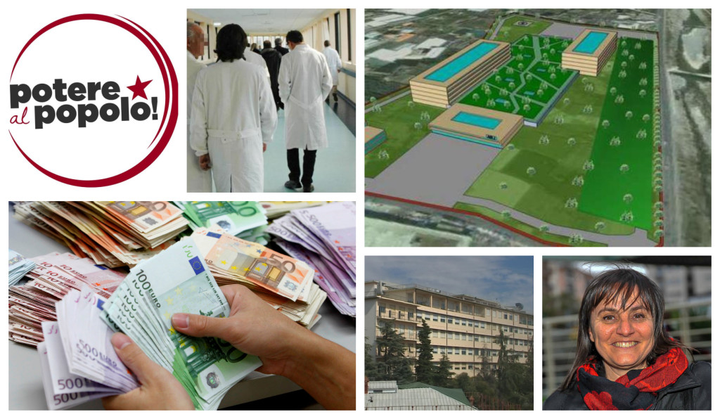potere al popolo ospedale unico progetto