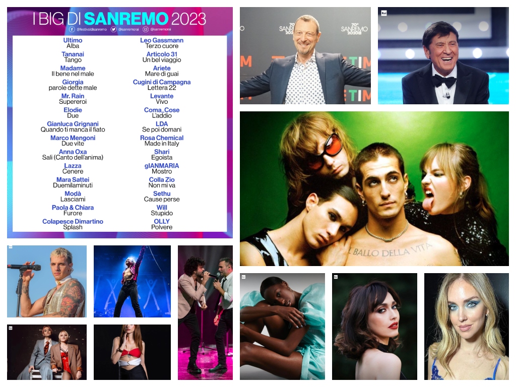 Sanremo 2023: ospiti, cantanti, concerti in piazza. Tutto quello